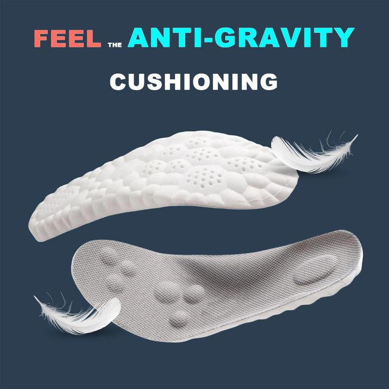 Breathable Soft Foam Shoe Insoles – Lightweight, Sweat-Absorbing, and Comfortable for All-Day Wear