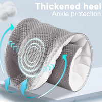 Cloud Insoles for Men and Women - 4D Technology Insole,Sports Shoes Insoles,Keeps Feet Balanced and Upright,One Size Fits Most, Adjustable by Cutting along the Curling Line.- U-Shaped Memory Foam Insoles (Men: US 7-10)